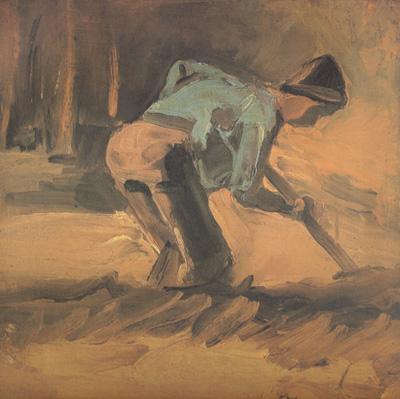 Vincent Van Gogh Man Digging (nn04) oil painting image